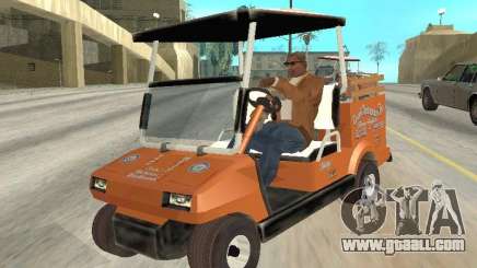 Golfcart caddy for GTA San Andreas