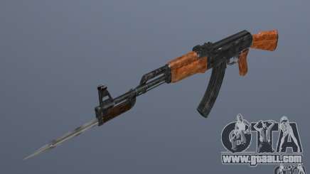 Ak 47 with Bayonet for GTA San Andreas