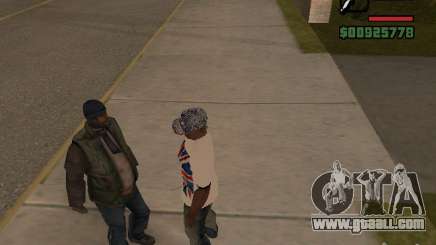 Give the homeless a little trivia for GTA San Andreas