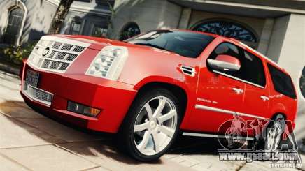 Cadillac Escalade ESV Platinum 2012 for GTA 4