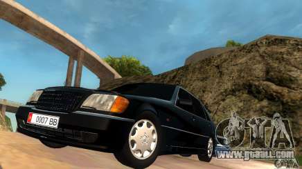 Mercedes-Benz W140 S600 Long Deputat Style for GTA San Andreas