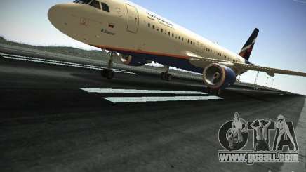 Aeroflot Russian Airlines Airbus A320 for GTA San Andreas