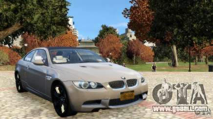 BMW M3 E92 2008 v1.0 for GTA 4