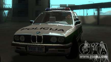 BMW E30 Sedan Police for GTA San Andreas