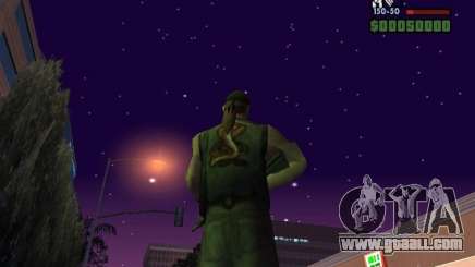 Starry sky v2.0 (for SA: MP) for GTA San Andreas