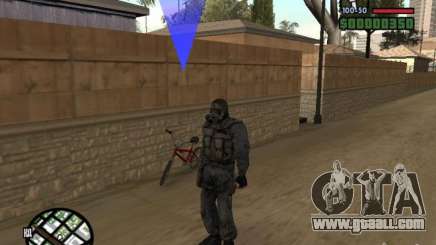 Stalker mercenary in mask for GTA San Andreas