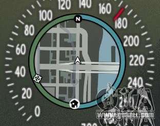 Speedometer IV (Skin 8) for GTA 4