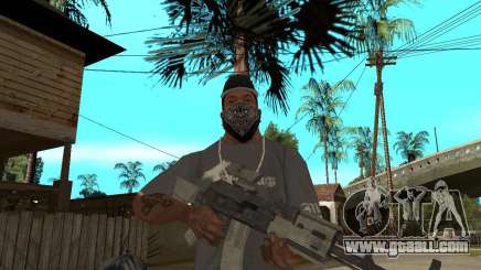 AK47 with the standard optical sight for GTA San Andreas