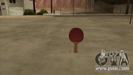 Tennis racquet for GTA San Andreas
