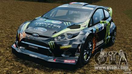 Ford Fiesta RS WRC Gymkhana v1.0 for GTA 4