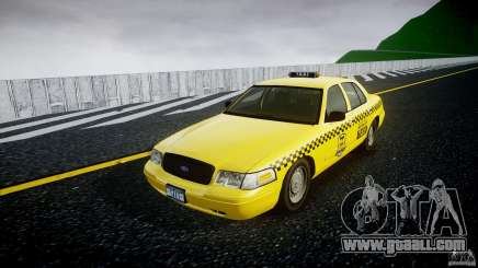 Ford Crown Victoria Raccoon City Taxi for GTA 4