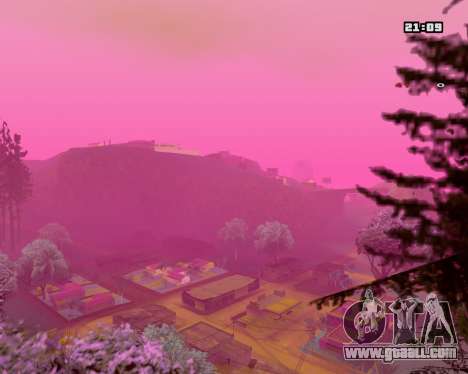 Pink NarcomaniX Colormode for GTA San Andreas