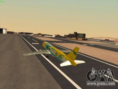 Airbus A320-211 Cebu Pacific Airlines for GTA San Andreas