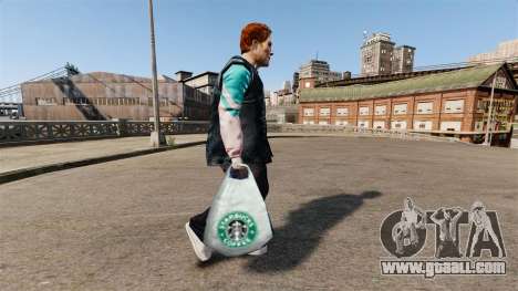 The Starbucks Coffee logo packages for GTA 4