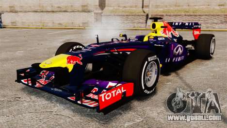 Car, Red Bull RB9 v4 for GTA 4
