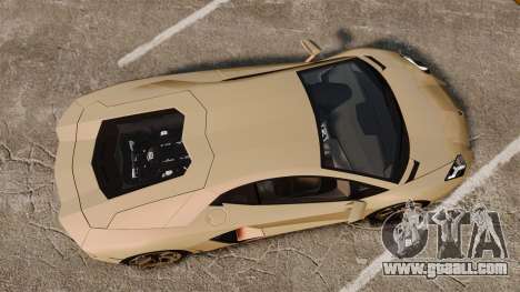 Lamborghini Aventador LP700-4 2012 v2.0 for GTA 4