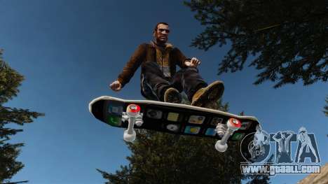 Skateboard iPhone for GTA 4
