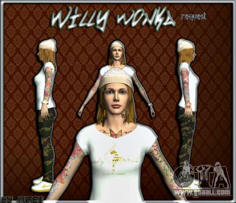 Willy Wonky for GTA San Andreas