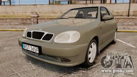Daewoo Lanos FL 2001 for GTA 4