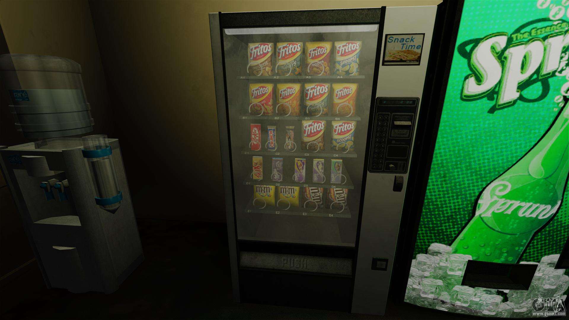 New snèkovyj vending machine for GTA 4