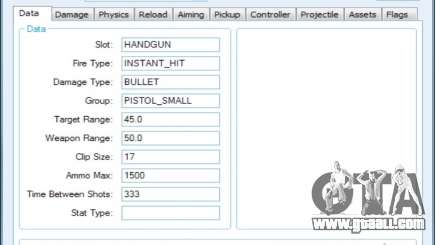 Weapon Editor for GTA 4