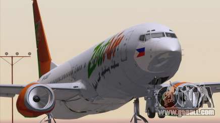 Boeing 737-800 Zest Air for GTA San Andreas