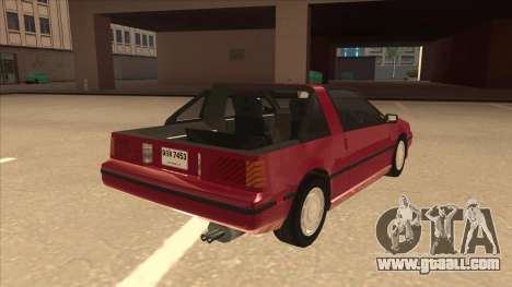 Nissan EXA L.A. Version for GTA San Andreas