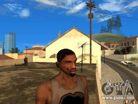 The new face of CJ for GTA San Andreas