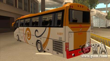 Higer KLQ6129QE - Yellow Bus Line A-001 for GTA San Andreas