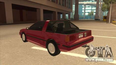 Nissan EXA L.A. Version for GTA San Andreas