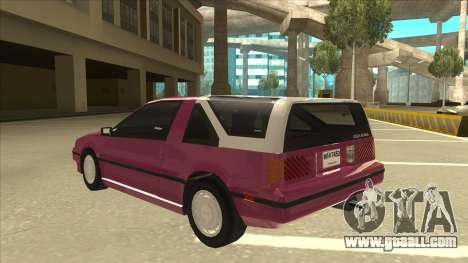 Nissan EXA L.A. Version for GTA San Andreas