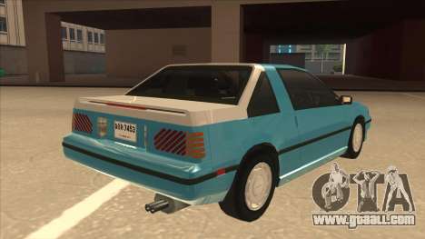 Nissan EXA L.A. Version for GTA San Andreas