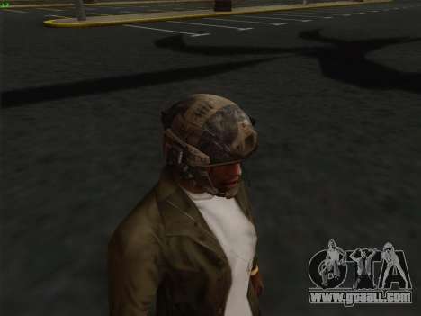 Helmet from Call of Duty MW3 for GTA San Andreas