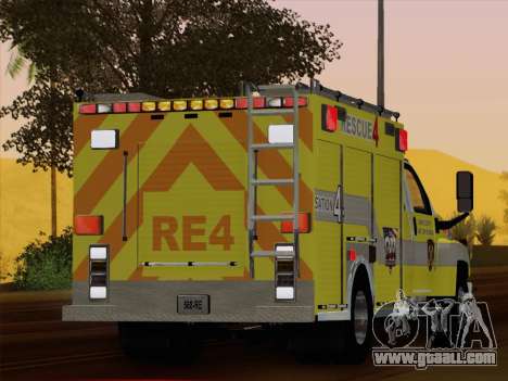 GMC C4500 Topkick BCFD Rescue 4 for GTA San Andreas