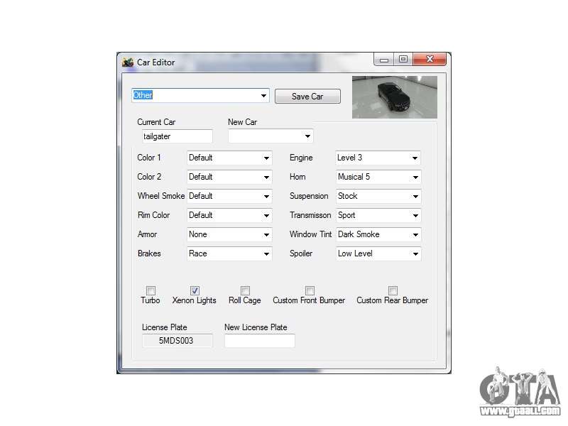 Car Stat Editor Gta 3