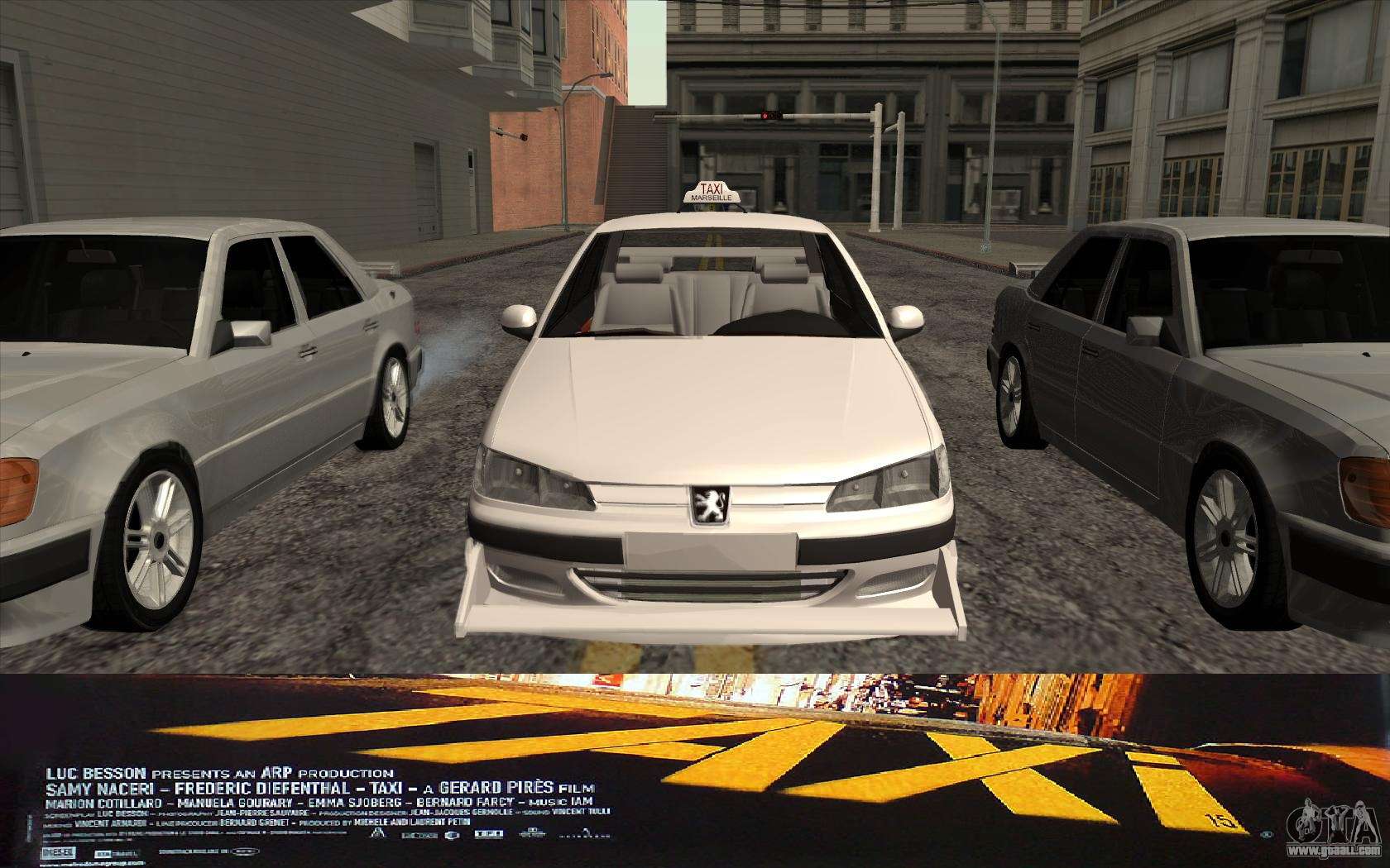 Peugeot 406 taxi gta 5 фото 61