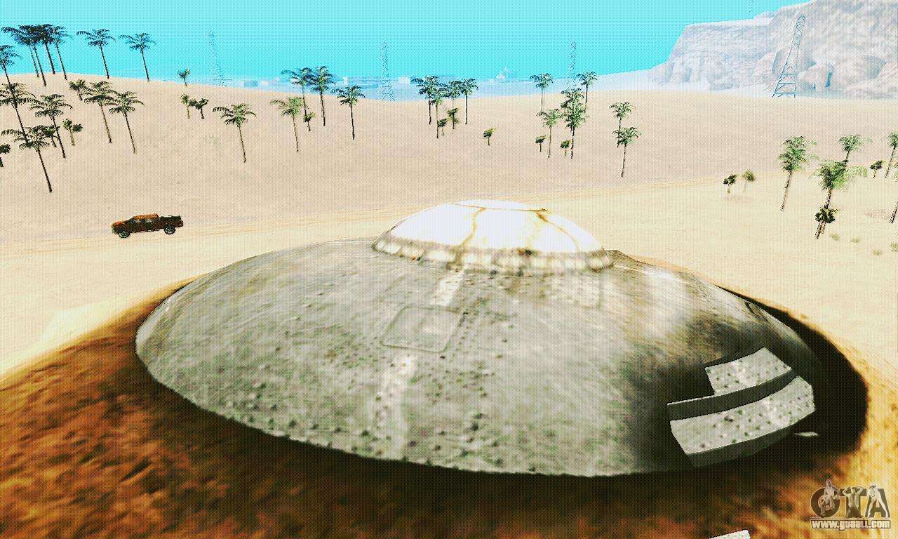 UFO Crash Site for GTA San Andreas