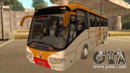 Higer KLQ6129QE - Yellow Bus Line A-001 for GTA San Andreas