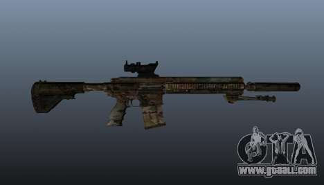 HK417 rifle v2 for GTA 4