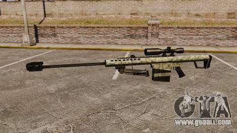 The Barrett M82 sniper rifle v8 for GTA 4