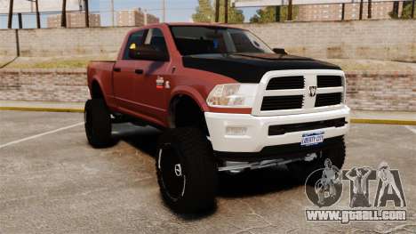 Dodge Ram 2500 Lifted Edition 2011 for GTA 4