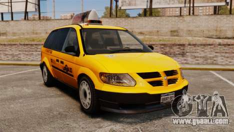 Dodge Grand Caravan 2005 Taxi LC for GTA 4