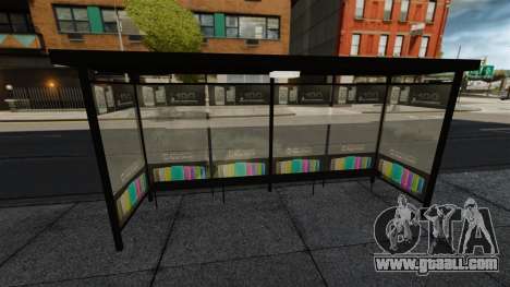 New advertising at bus stops for GTA 4
