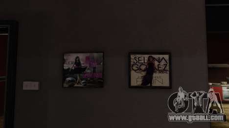 New posters in the apartment of Playboy X for GTA 4