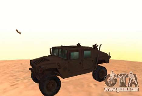 Hummer H1 from the game Resident Evil 5 for GTA San Andreas