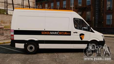 Mercedes-Benz Sprinter Sokol Maric Security for GTA 4