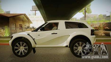 Bowler EXR S 2012 IVF + AD for GTA San Andreas