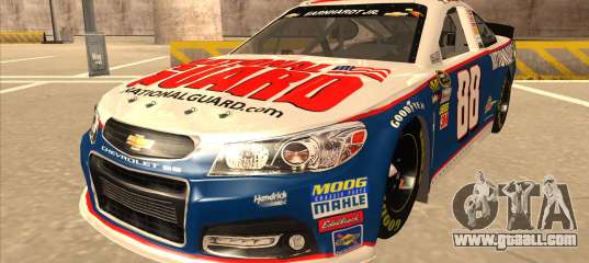 Chevrolet SS NASCAR No. 88 National Guard for GTA San Andreas