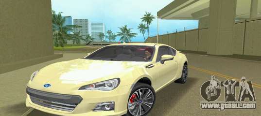 Subaru BRZ Type 1 for GTA Vice City