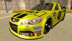 Chevrolet SS NASCAR No. 48 Lowes yellow for GTA San Andreas